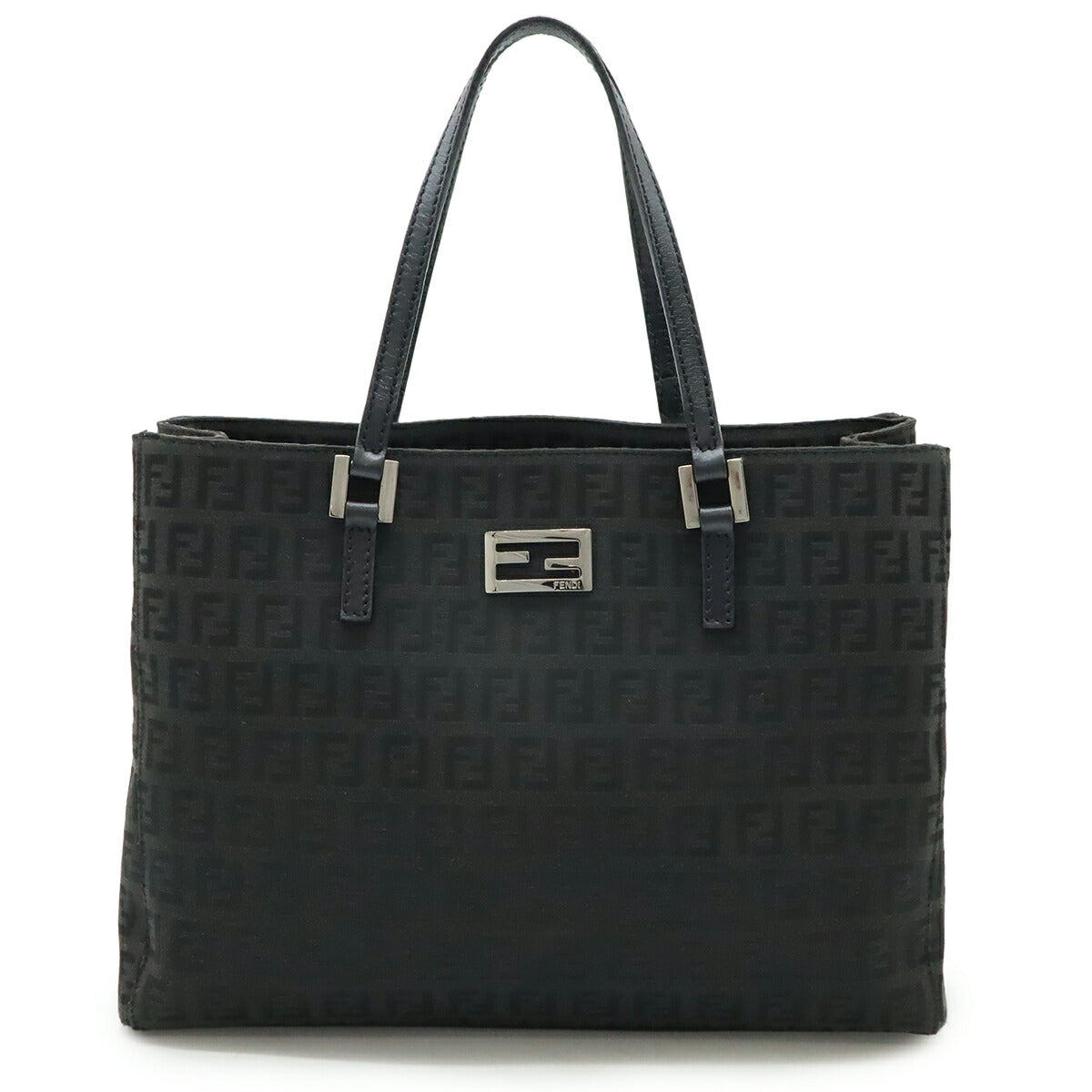 Fendi Zucchino Canvas Handbag