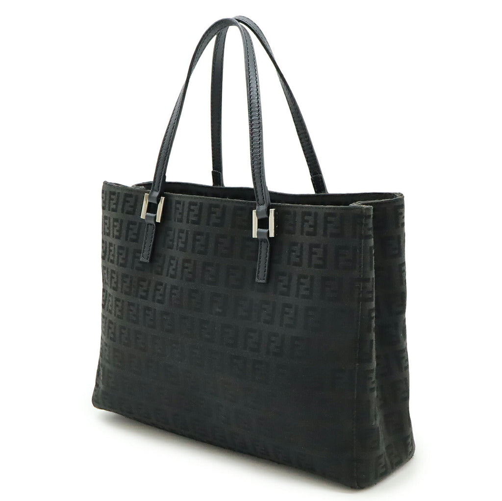 Fendi Zucchino Canvas Handbag