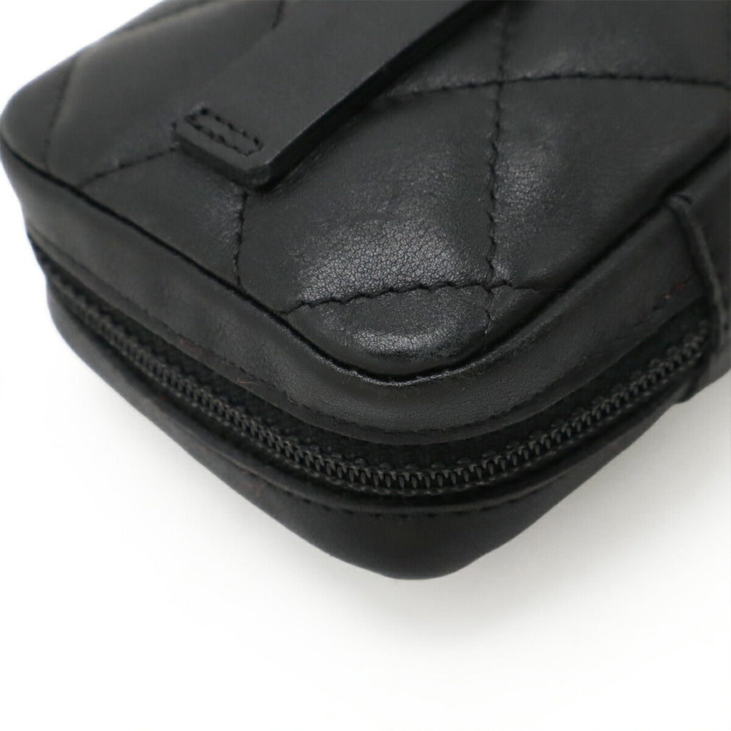 Chanel Cambon Line Leather Cigarette Case