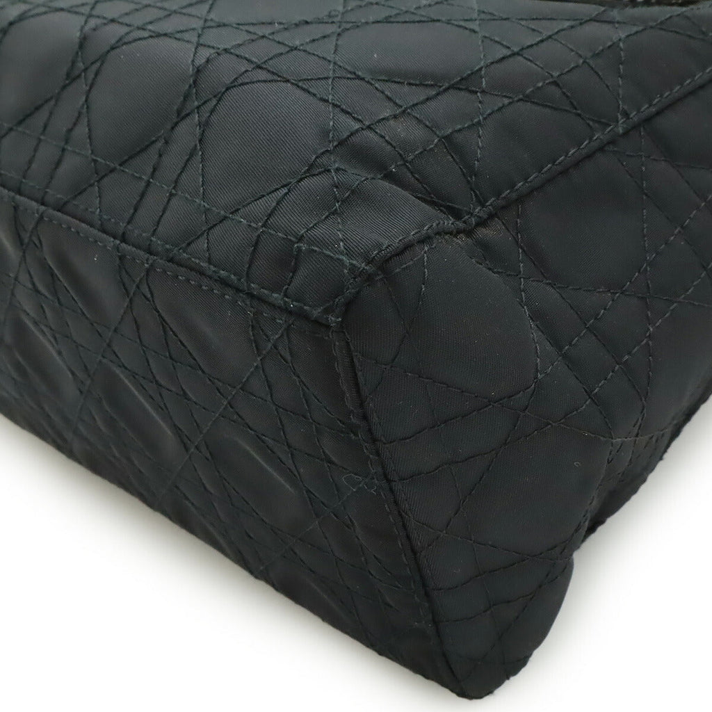 Christian Dior Lady Dior Cannage Nylon Handbag