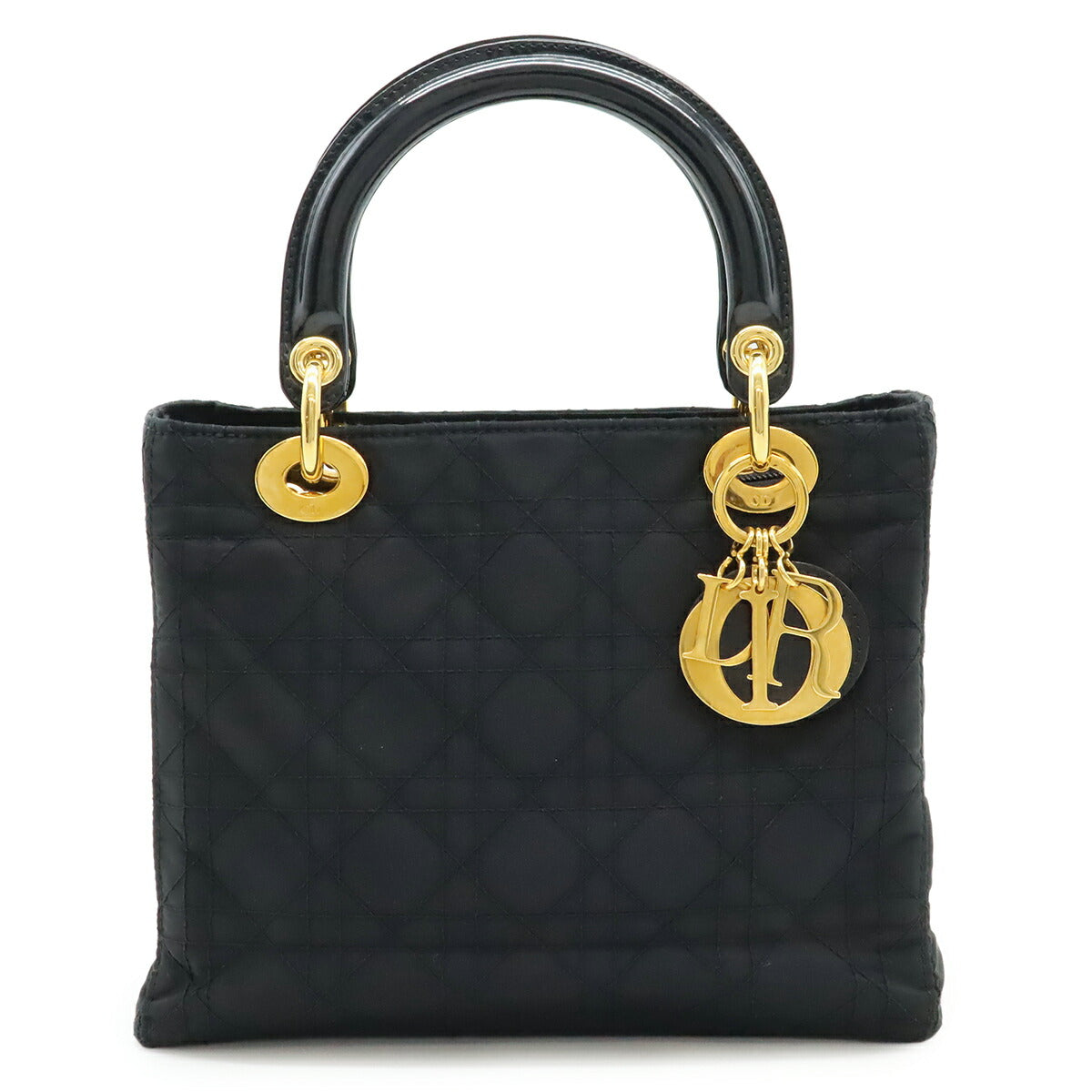 Christian Dior Lady Dior Nylon Handbag