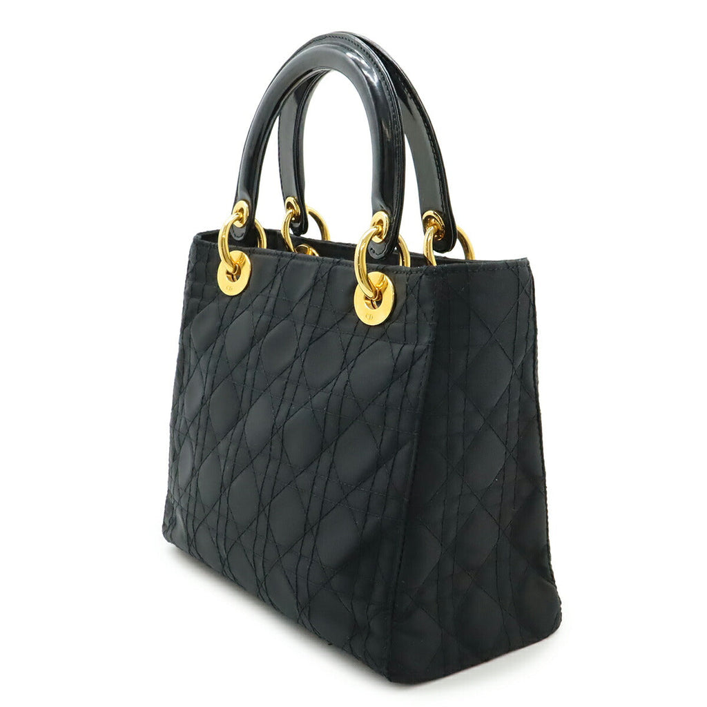 Christian Dior Lady Dior Nylon Handbag
