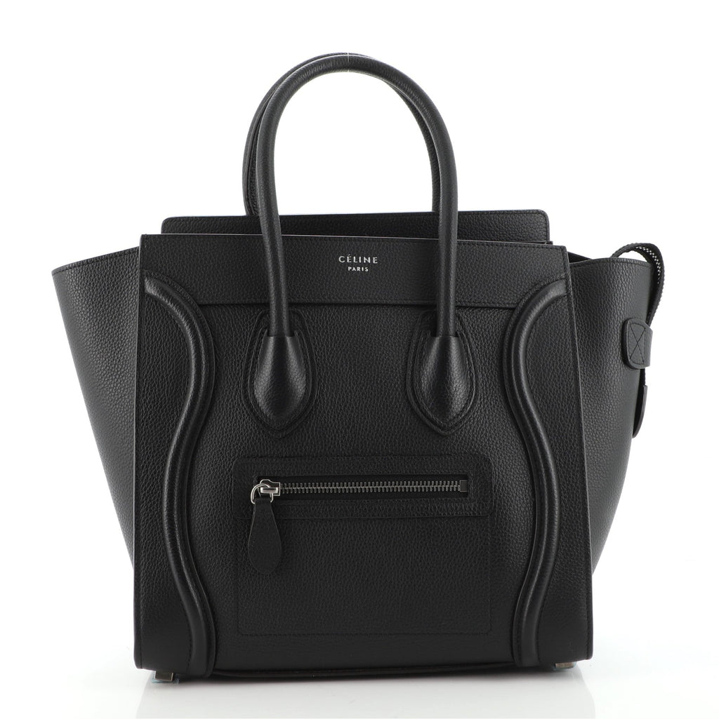 Luggage Bag Grainy Leather Mini