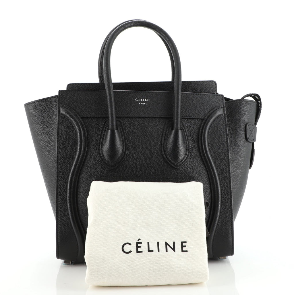 Luggage Bag Grainy Leather Mini