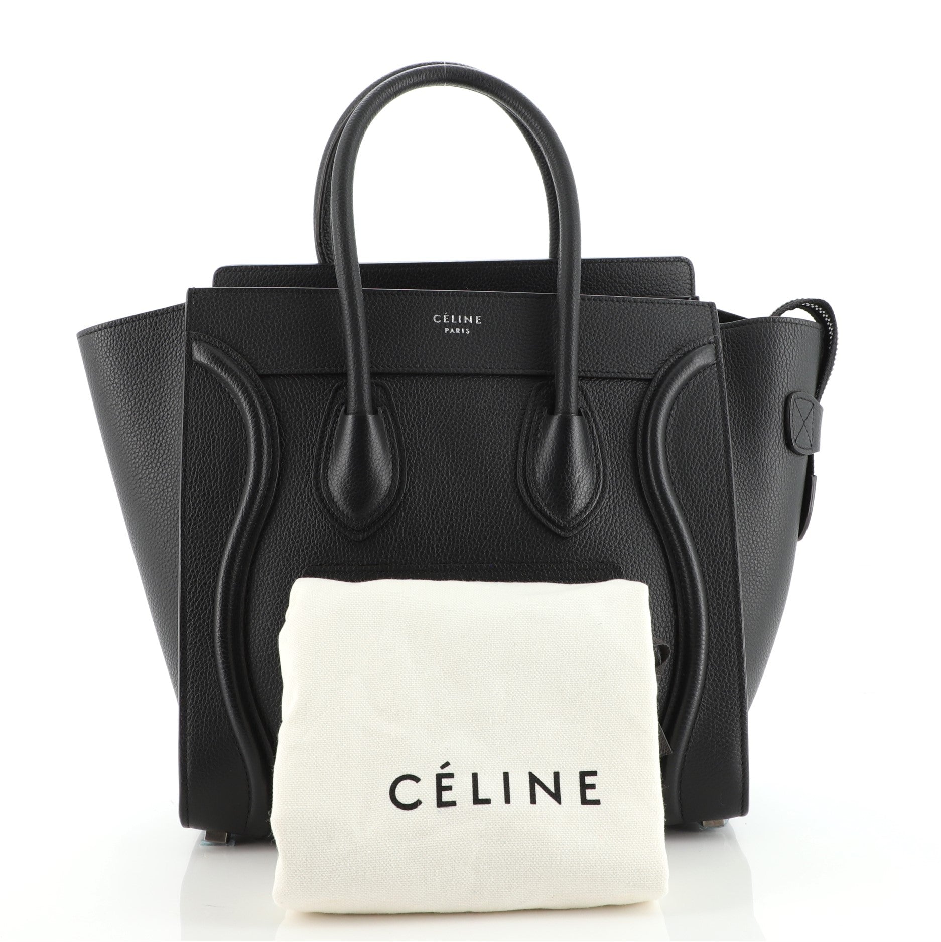 Luggage Bag Grainy Leather Mini