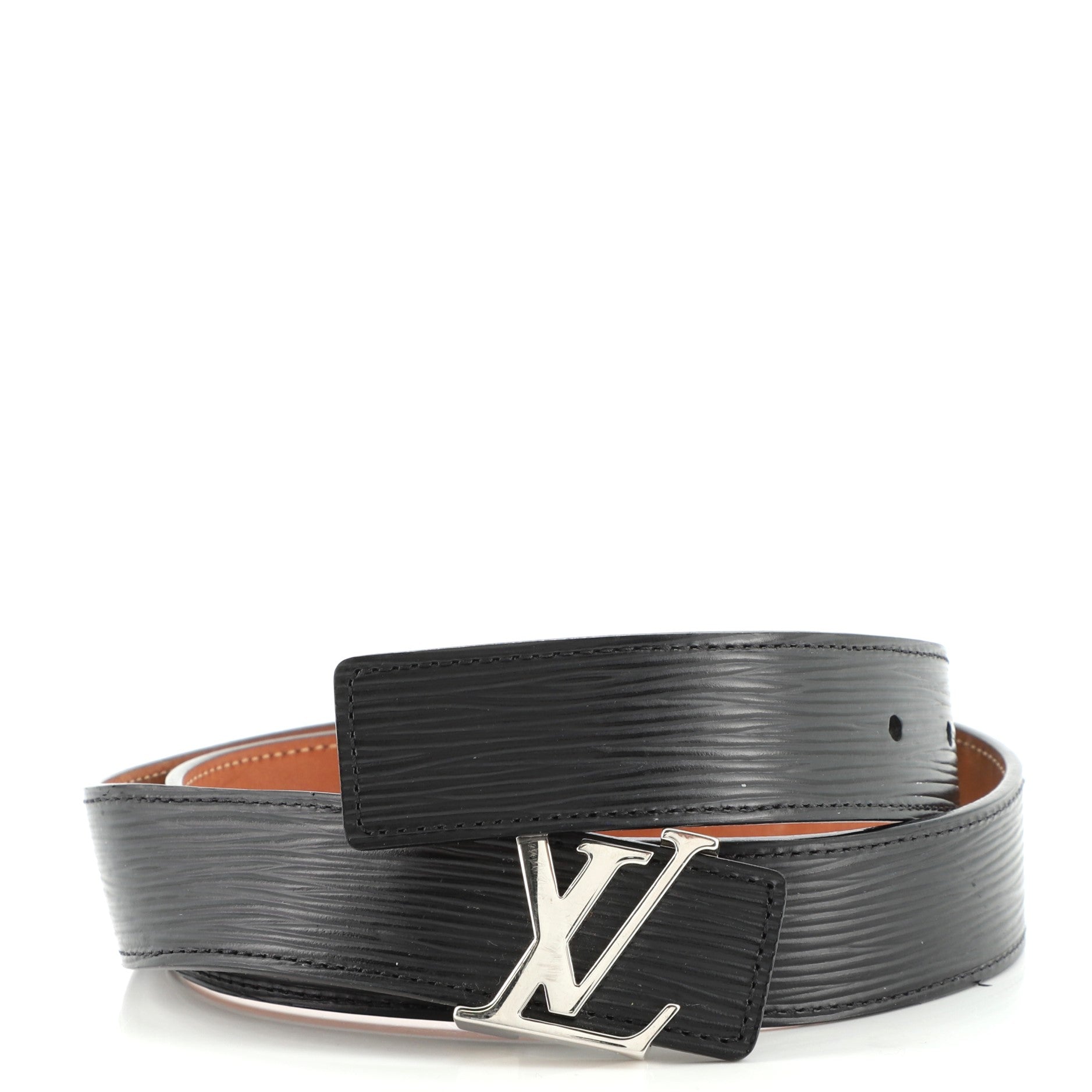 LV Initiales Belt Epi Leather Medium 80
