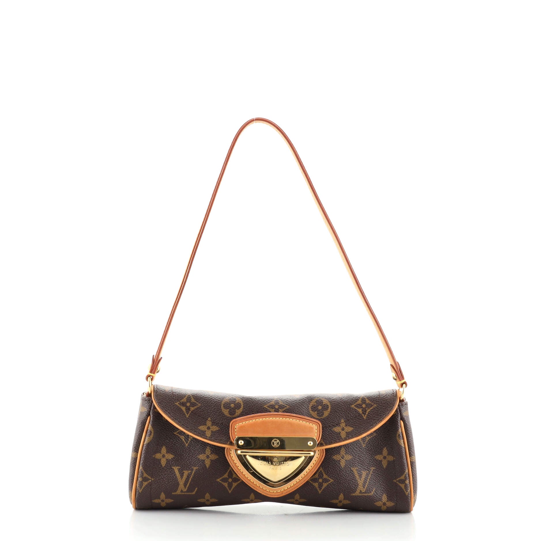 Beverly Clutch Monogram Canvas