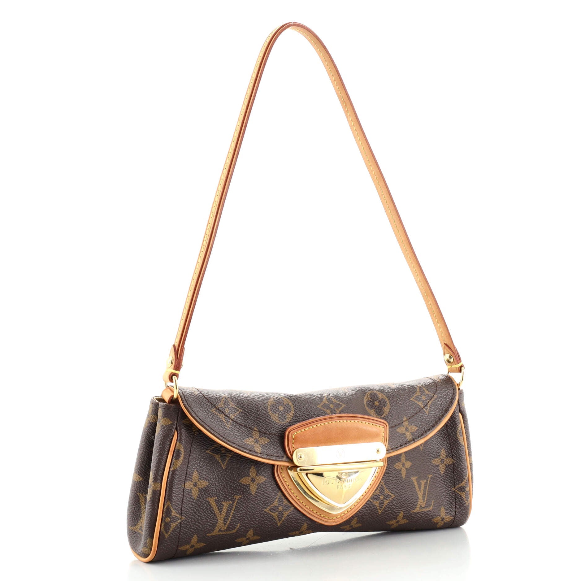 Beverly Clutch Monogram Canvas