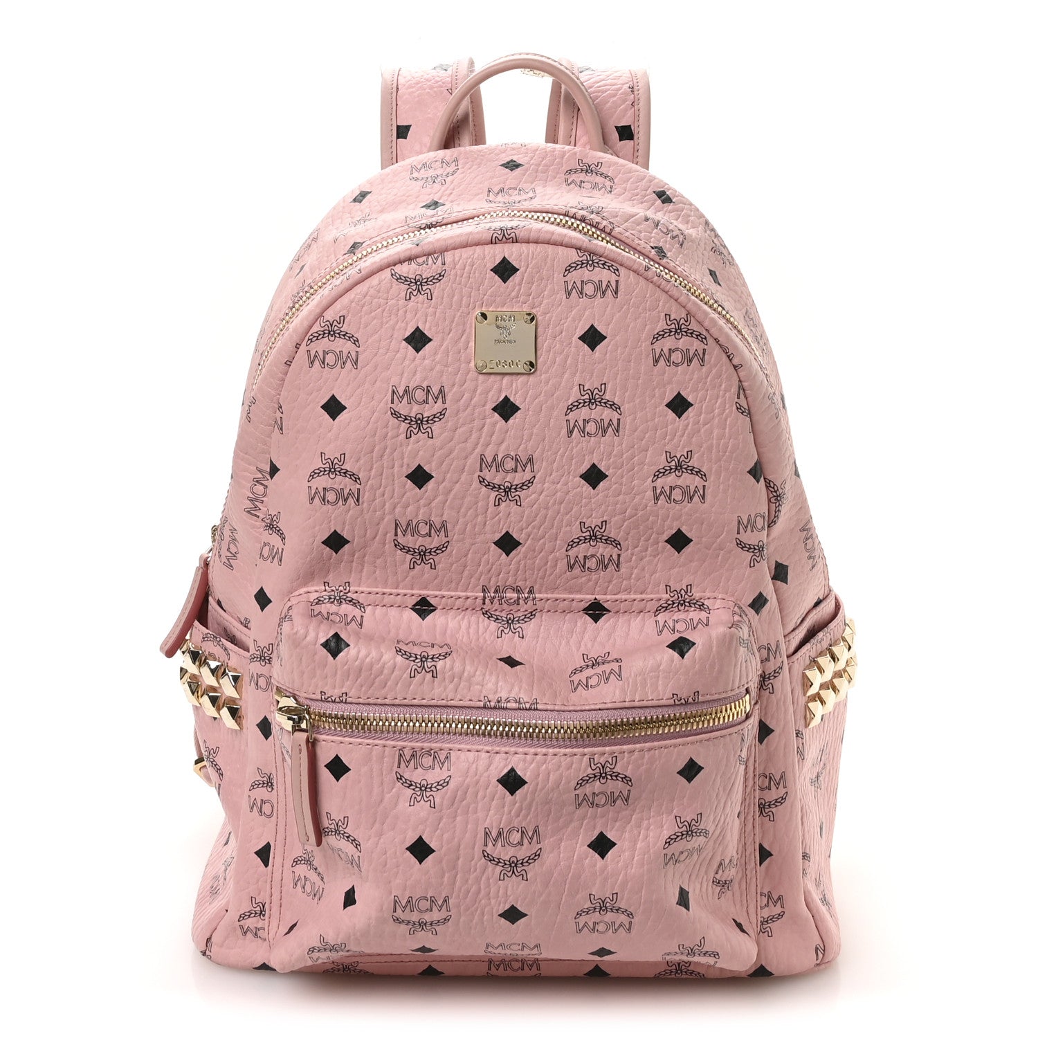 Visetos Small Side Stud Stark Backpack Soft Pink