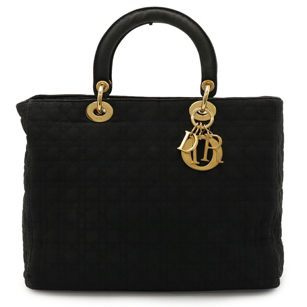 Christian Dior Lady Dior Nylon Handbag