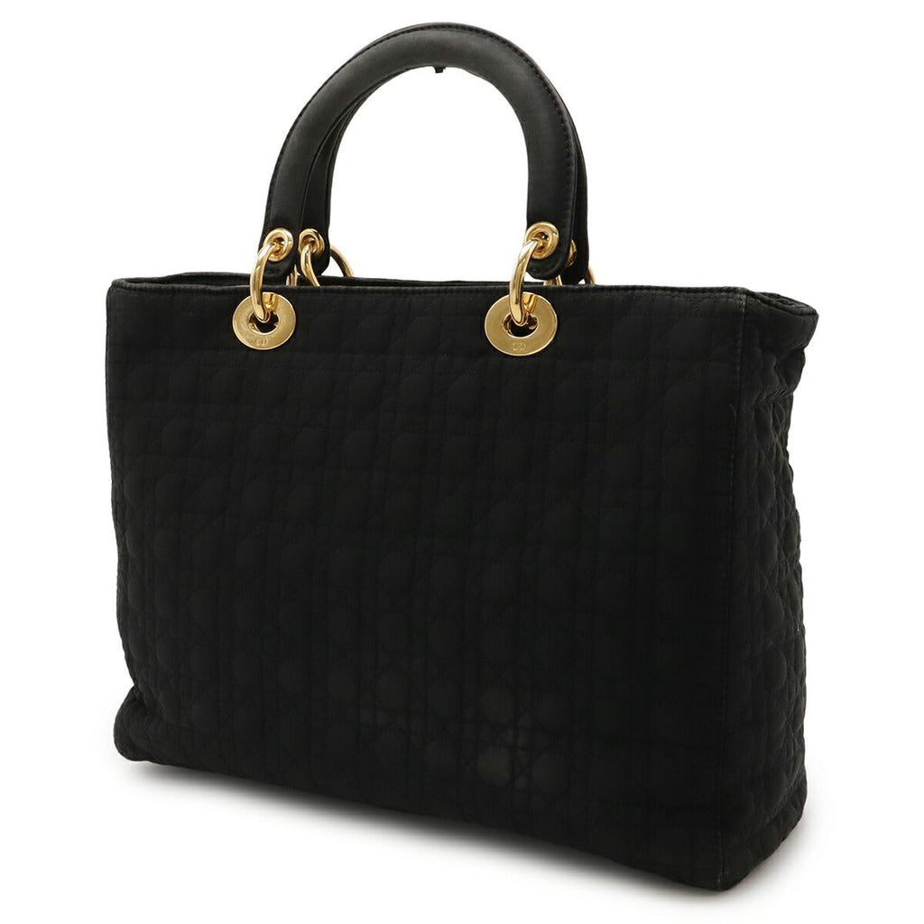 Christian Dior Lady Dior Nylon Handbag