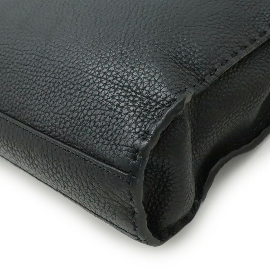 Fendi Selleria Peekaboo Fit Leather 2way Briefcase