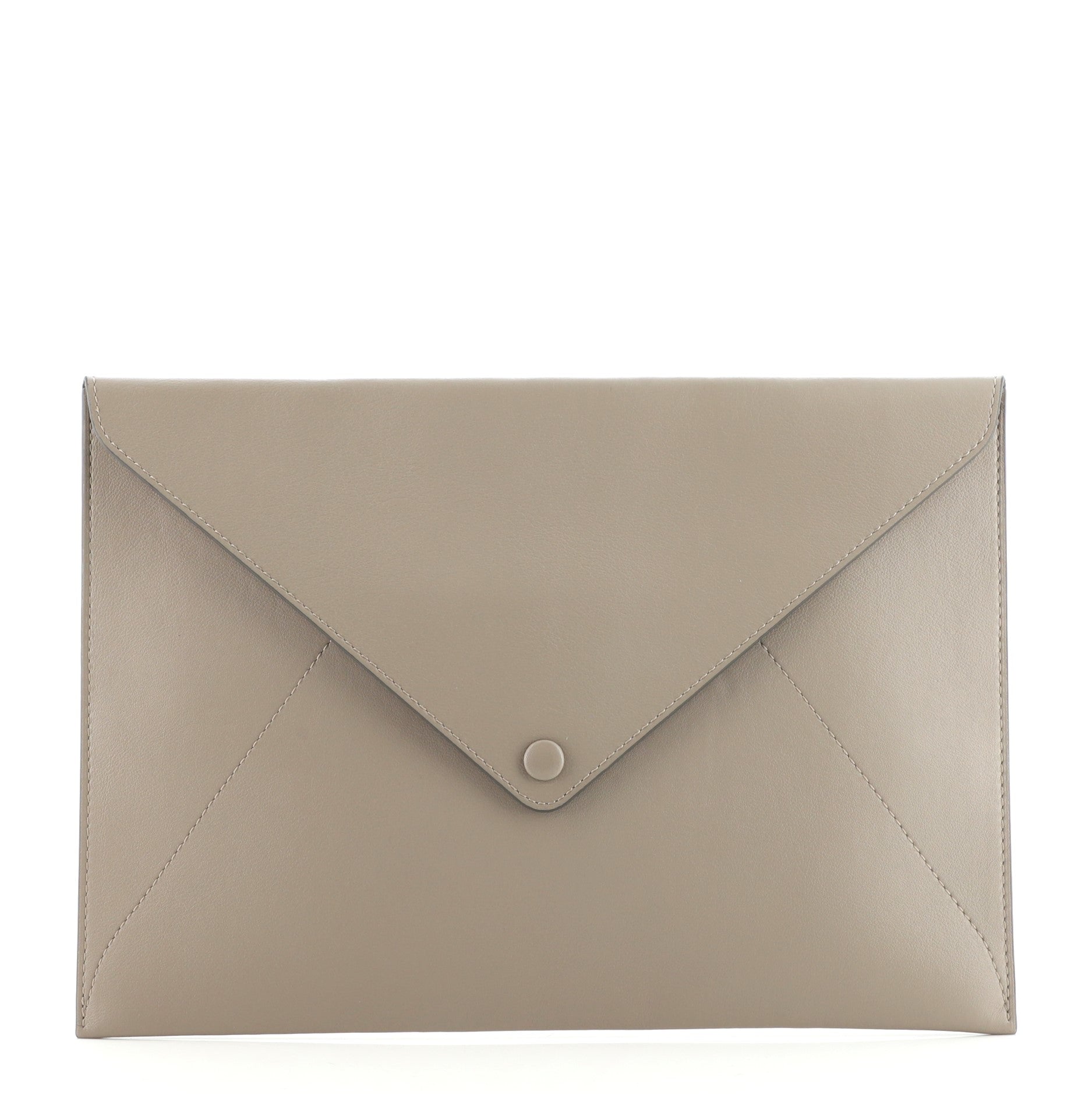 Envelope Clutch Printed Leather Medium