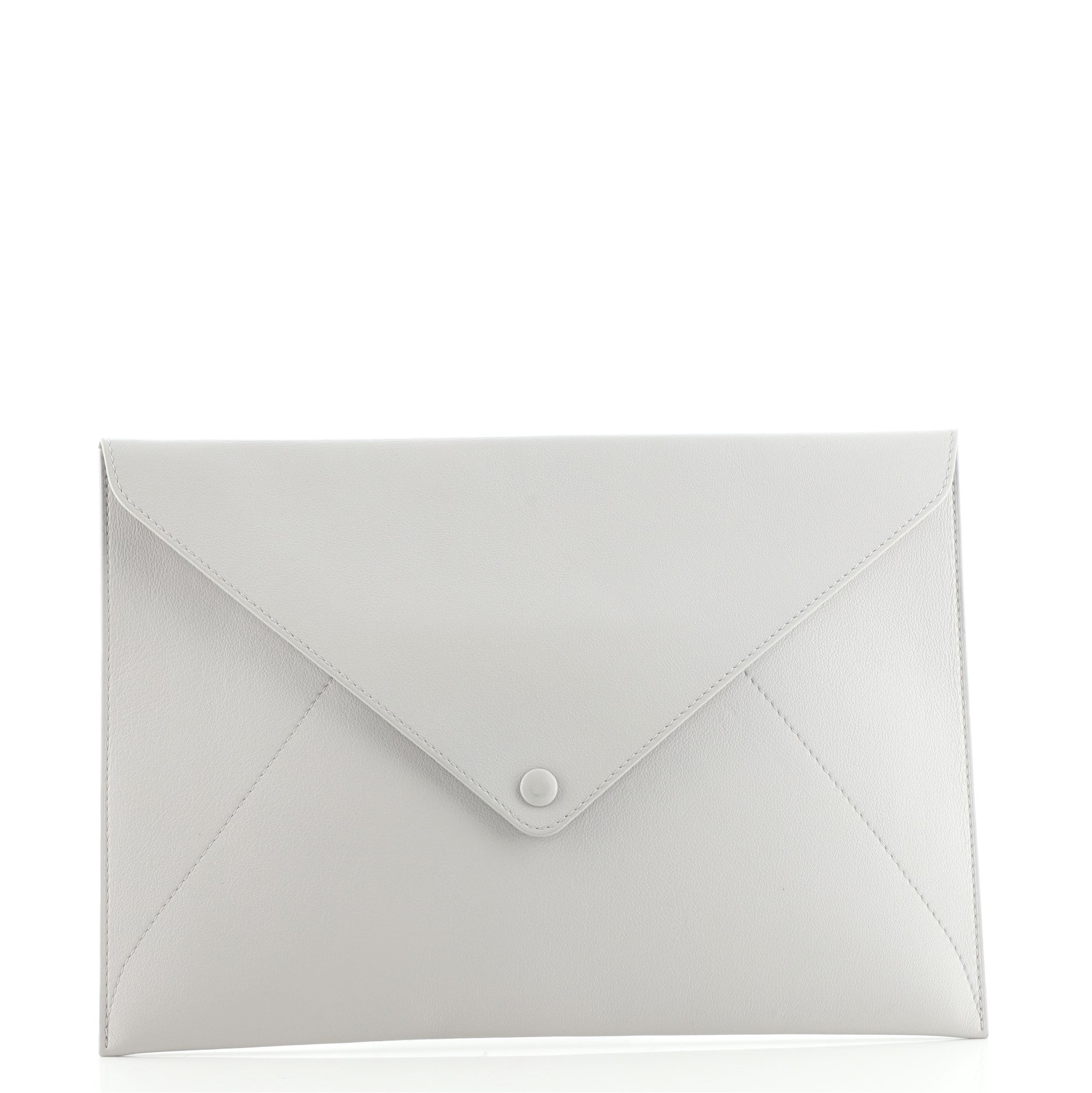 Envelope Clutch Printed Leather Medium