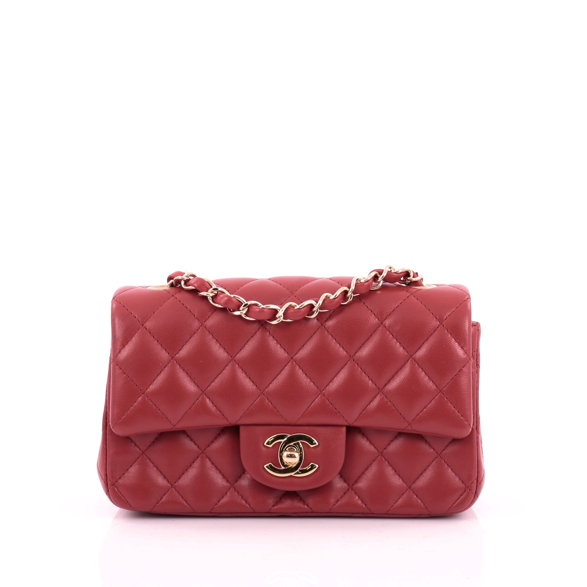 Classic Single Flap Bag Quilted Lambskin Mini