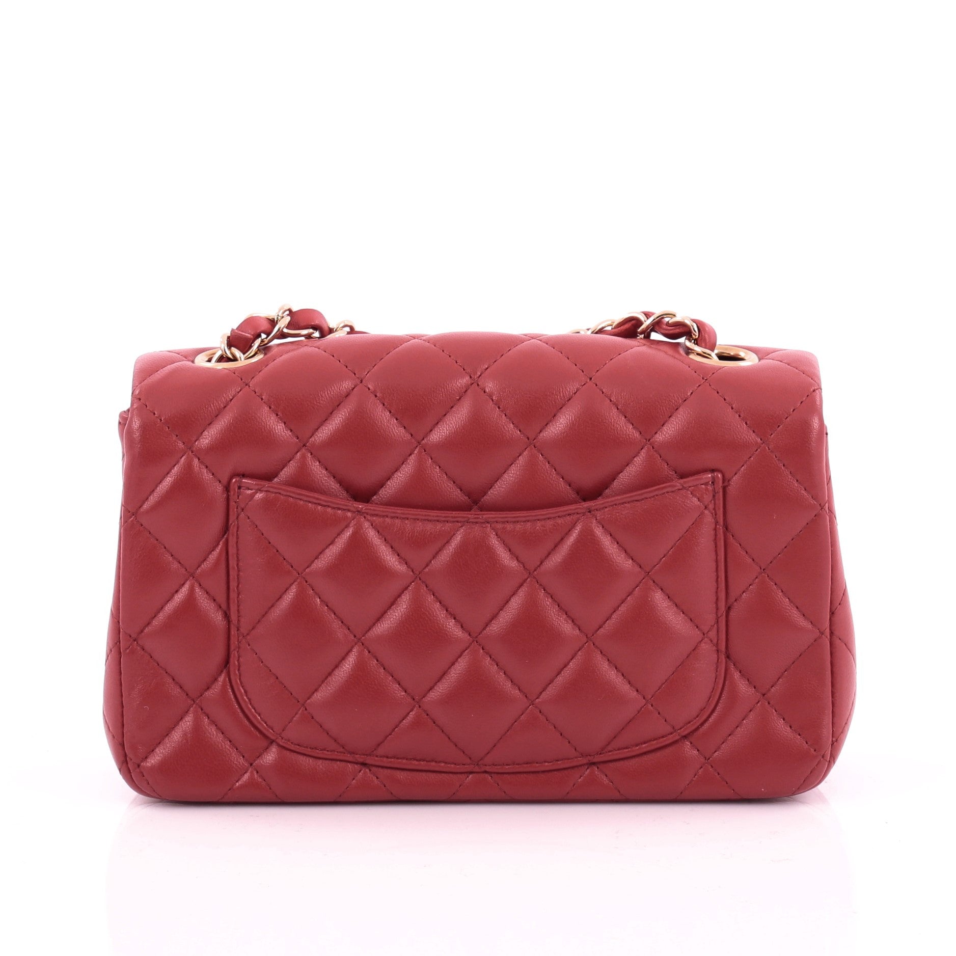 Classic Single Flap Bag Quilted Lambskin Mini