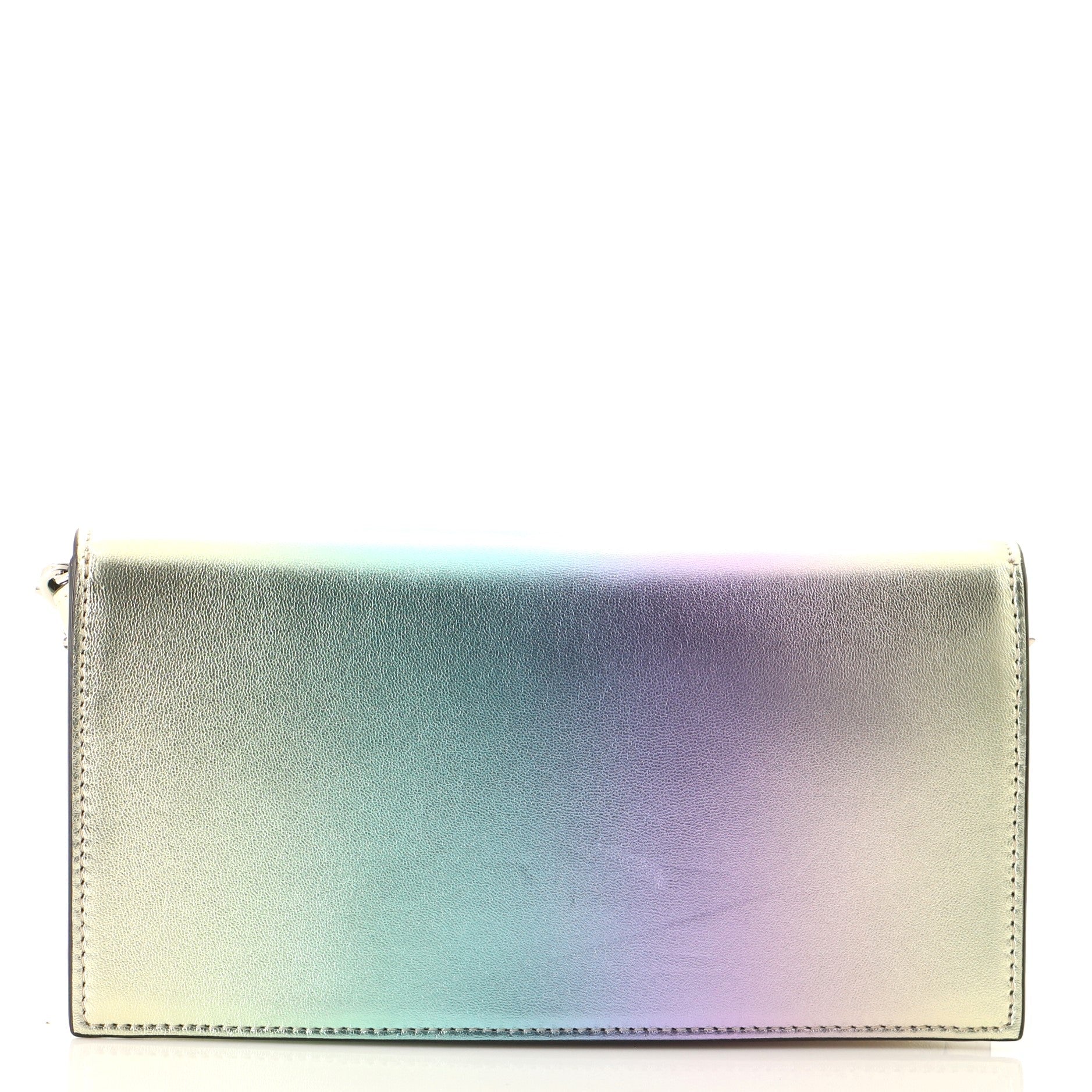 Loubi54 Chain Clutch Ombre Leather