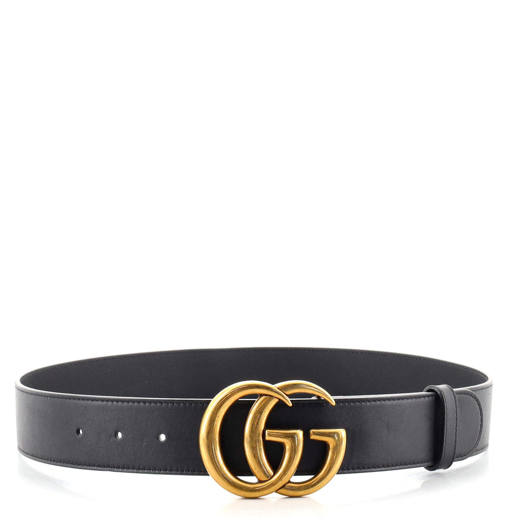 GG Marmont Belt Leather Wide 80