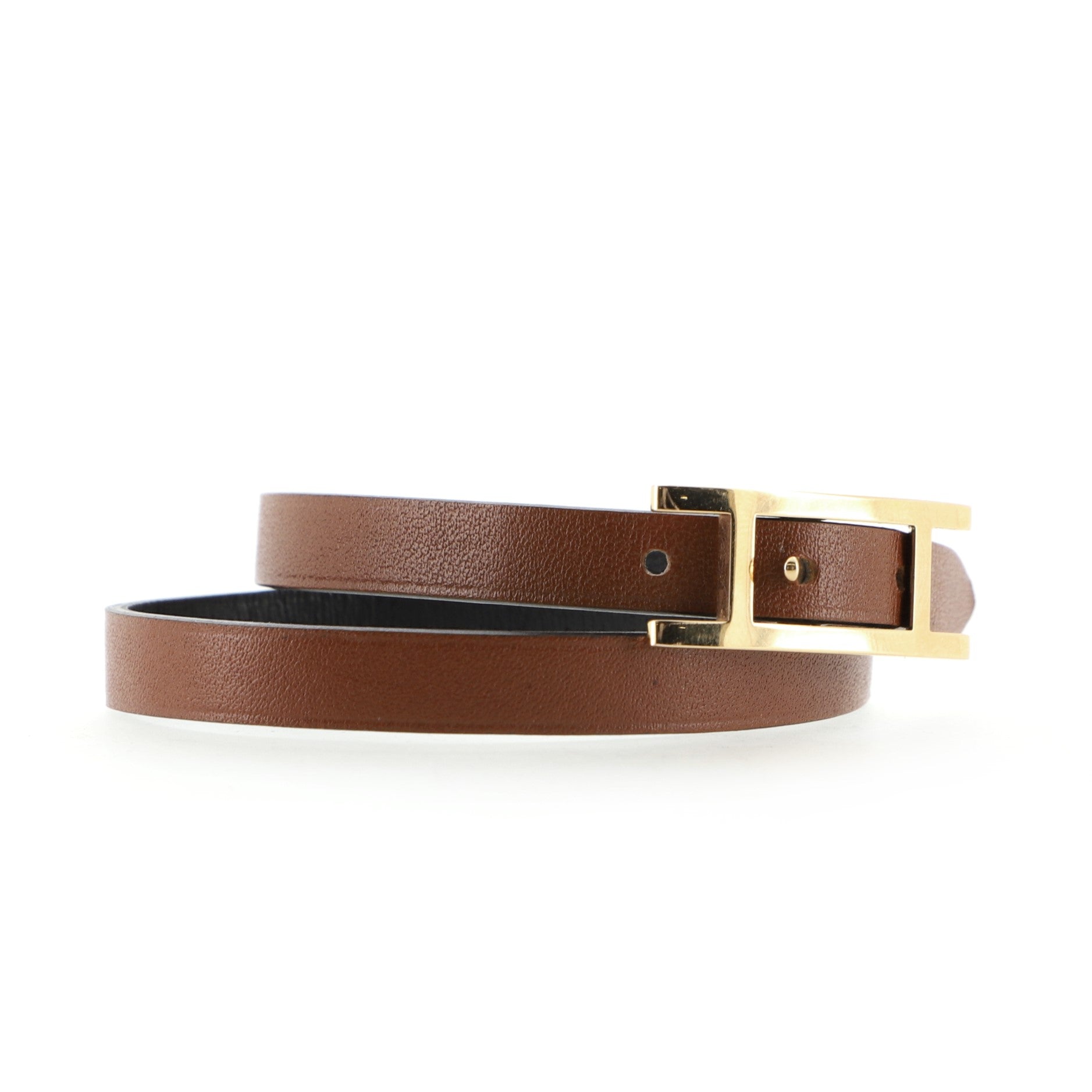 Behapi Double Tour Bracelet Leather