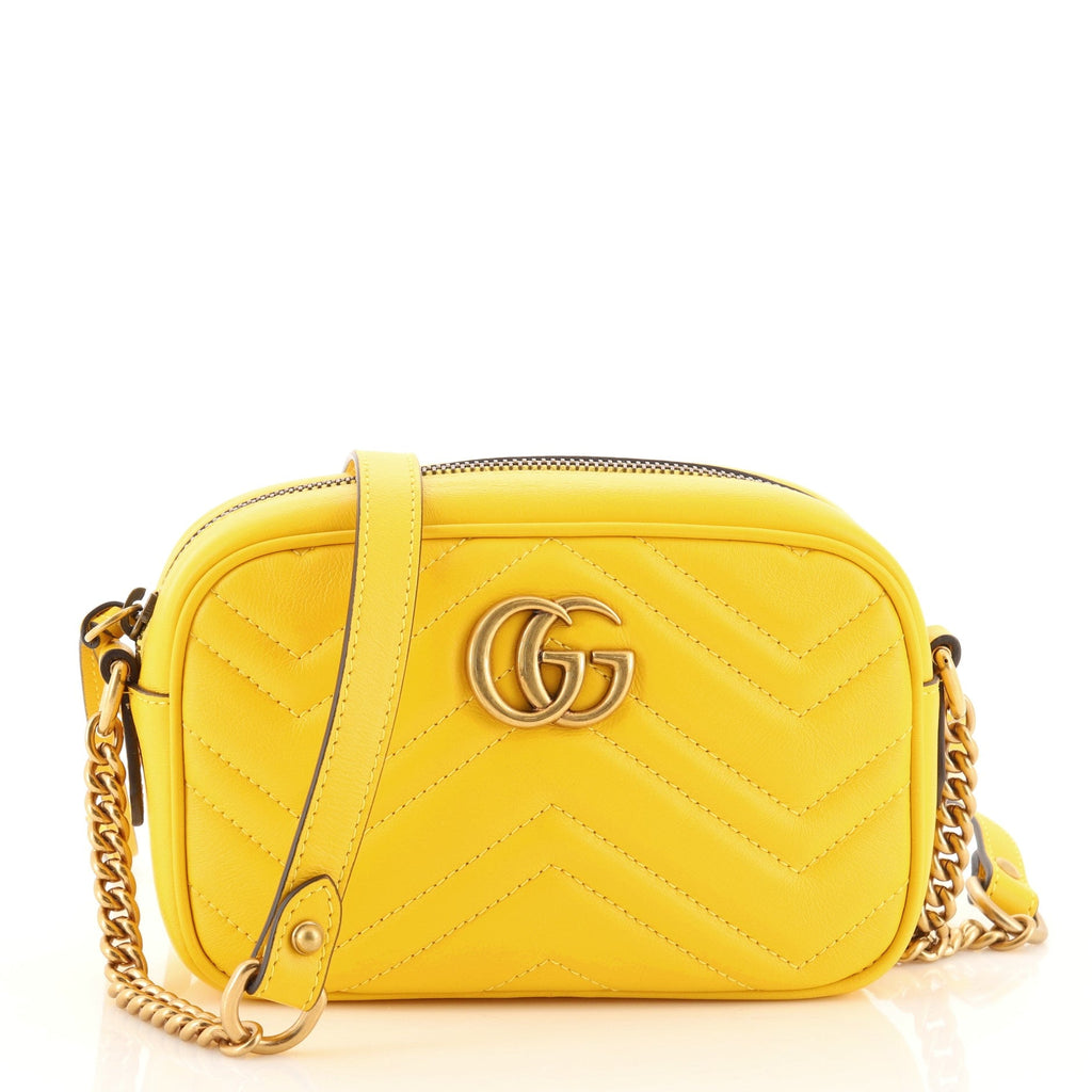 GG Marmont Shoulder Bag Matelasse Leather Mini