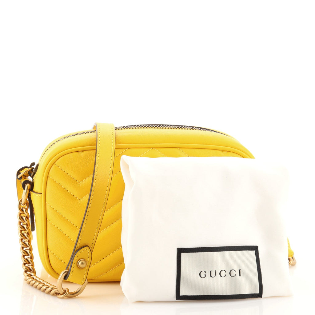 GG Marmont Shoulder Bag Matelasse Leather Mini