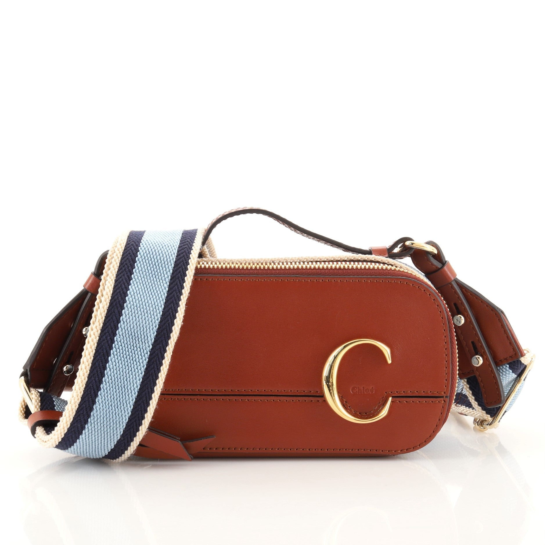 C Vanity Bag	 Leather Mini
