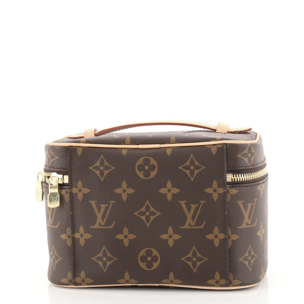 Nice Vanity Case Monogram Canvas Mini