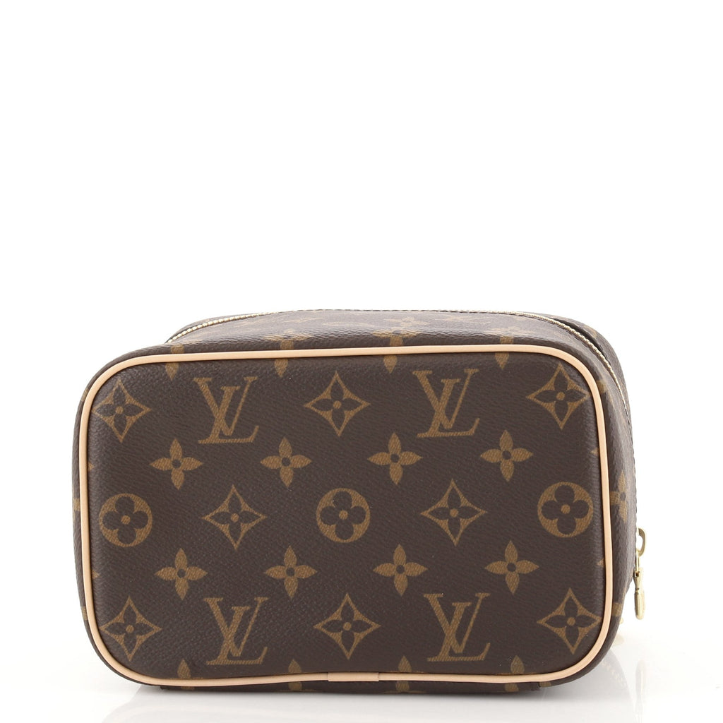 Nice Vanity Case Monogram Canvas Mini