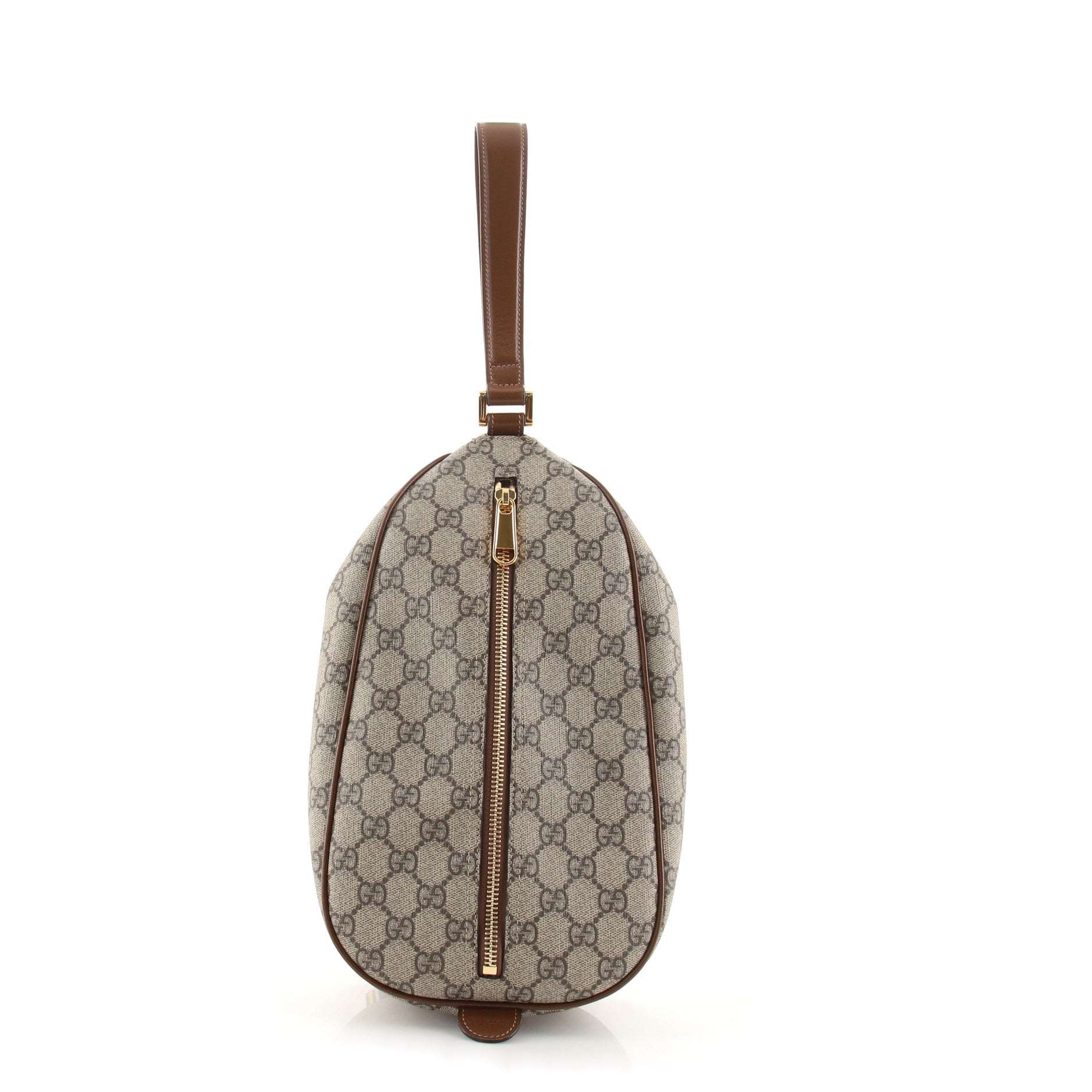 Oval Clutch GG Coated Canvas