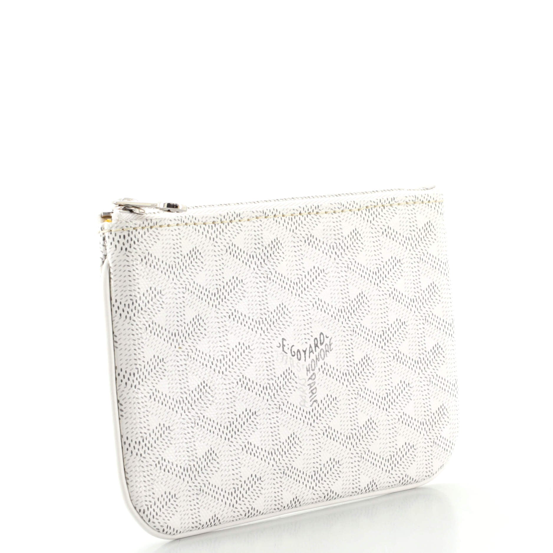 Senat Zip Pouch Coated Canvas Mini
