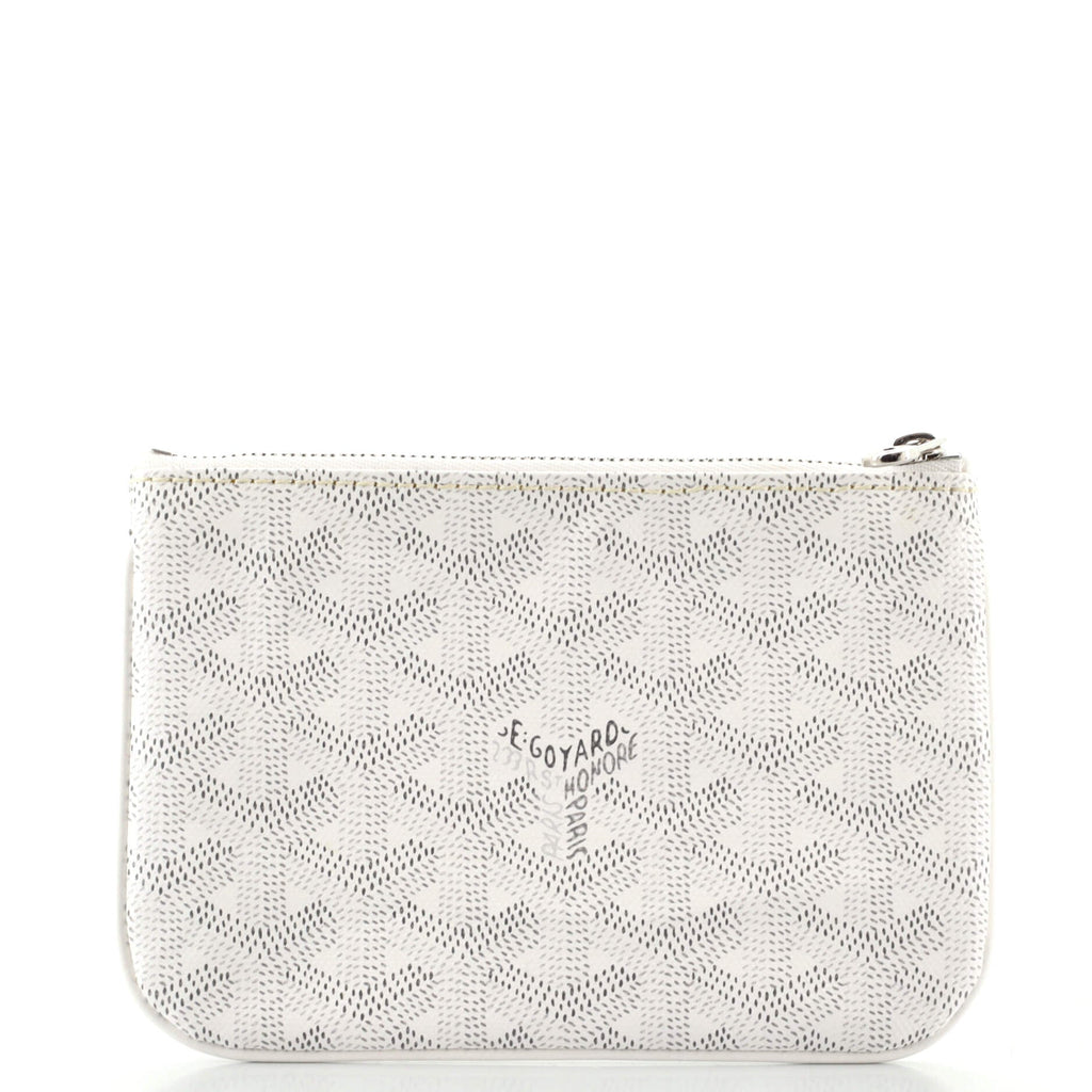 Senat Zip Pouch Coated Canvas Mini