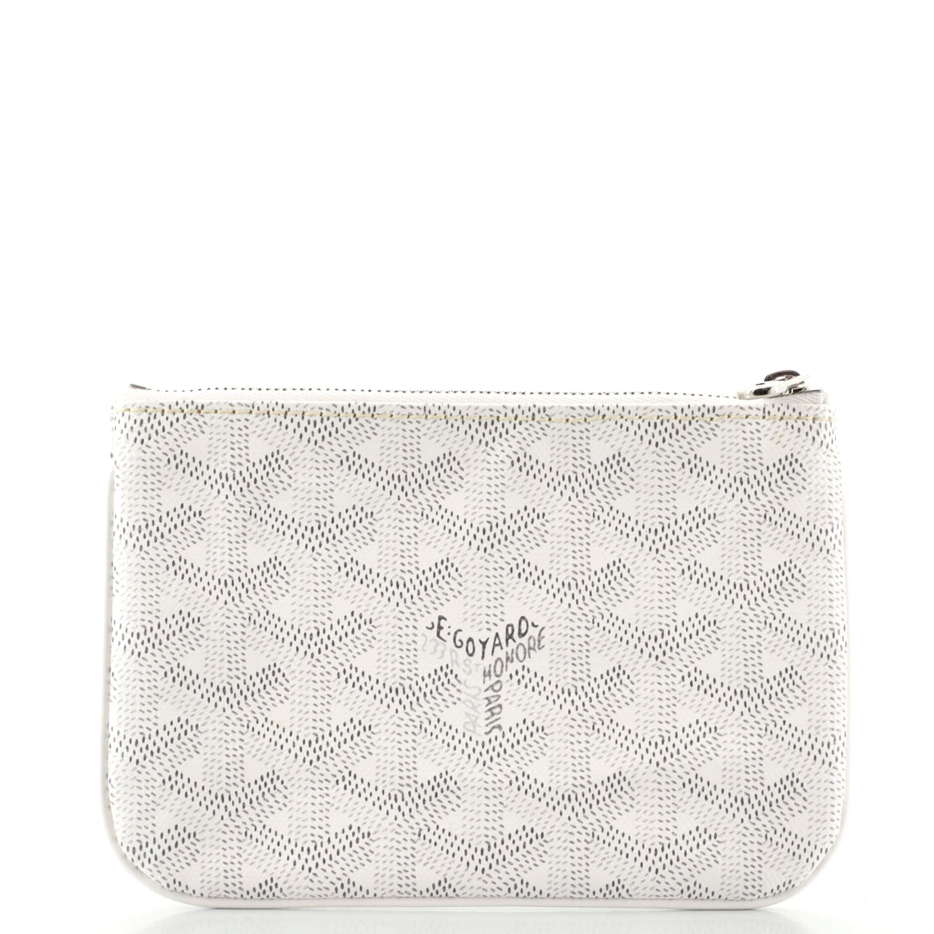 Senat Zip Pouch Coated Canvas Mini
