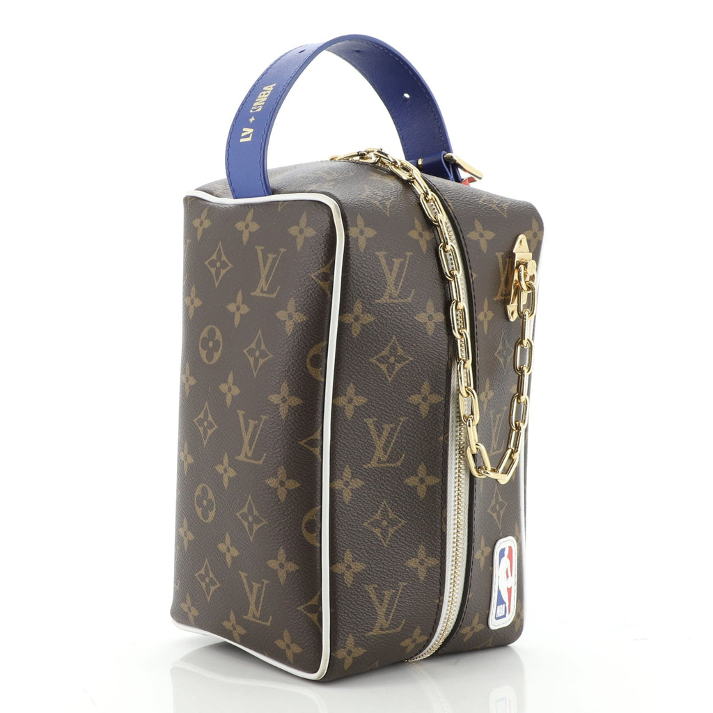 LV x NBA Cloakroom Dopp Kit Monogram Canvas