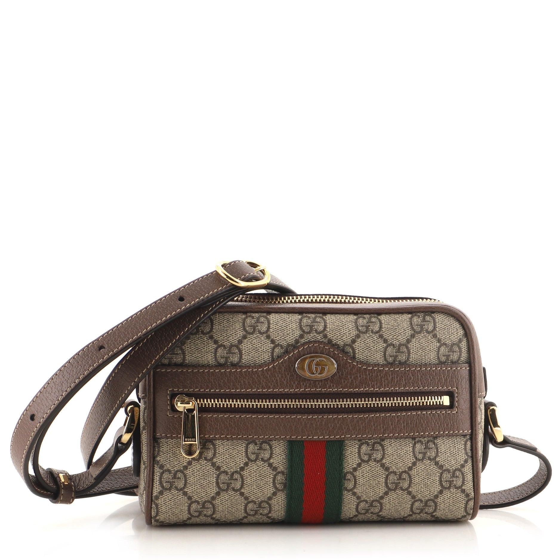 Ophidia Shoulder Bag GG Coated Canvas Mini