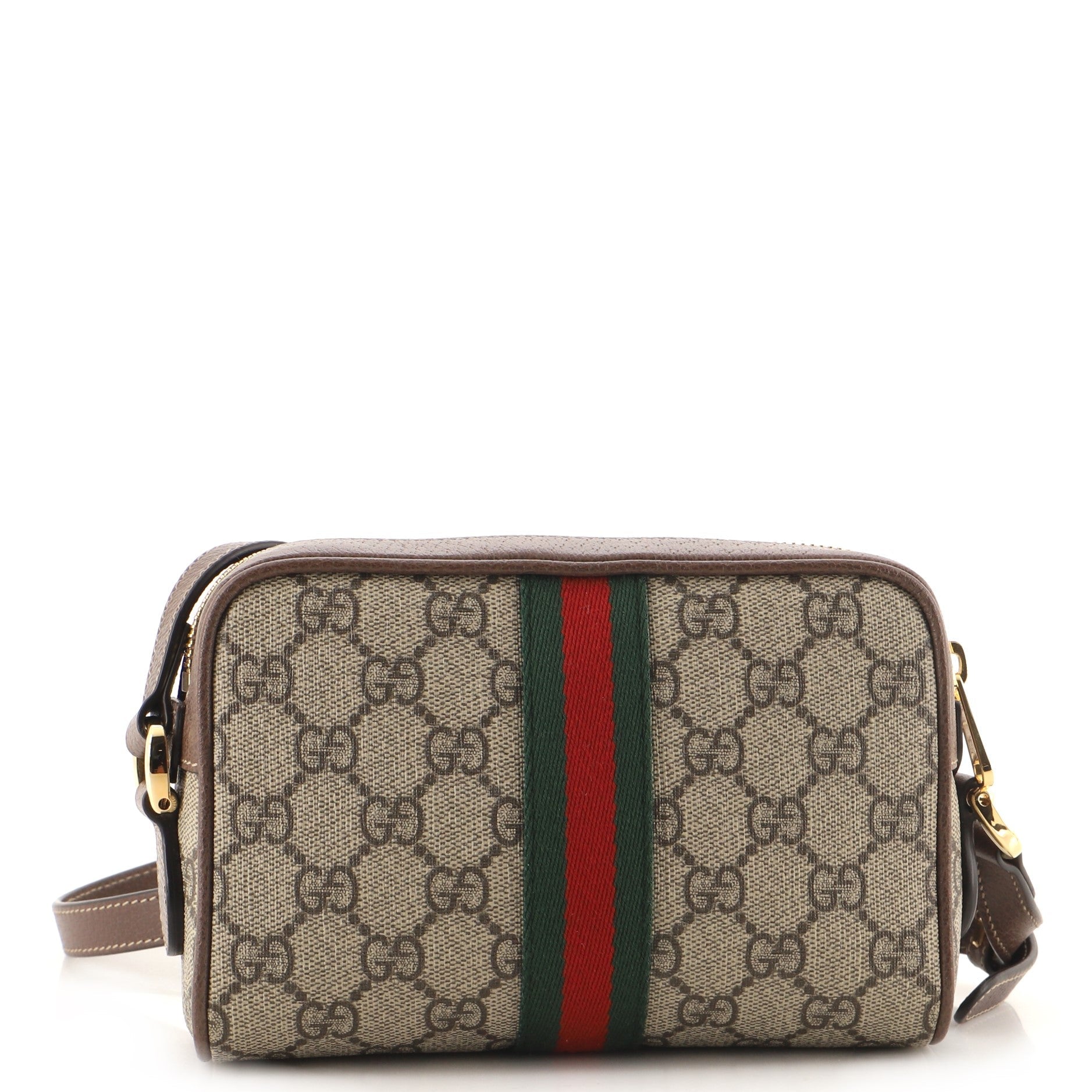 Ophidia Shoulder Bag GG Coated Canvas Mini