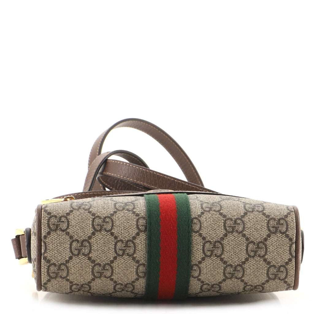 Ophidia Shoulder Bag GG Coated Canvas Mini