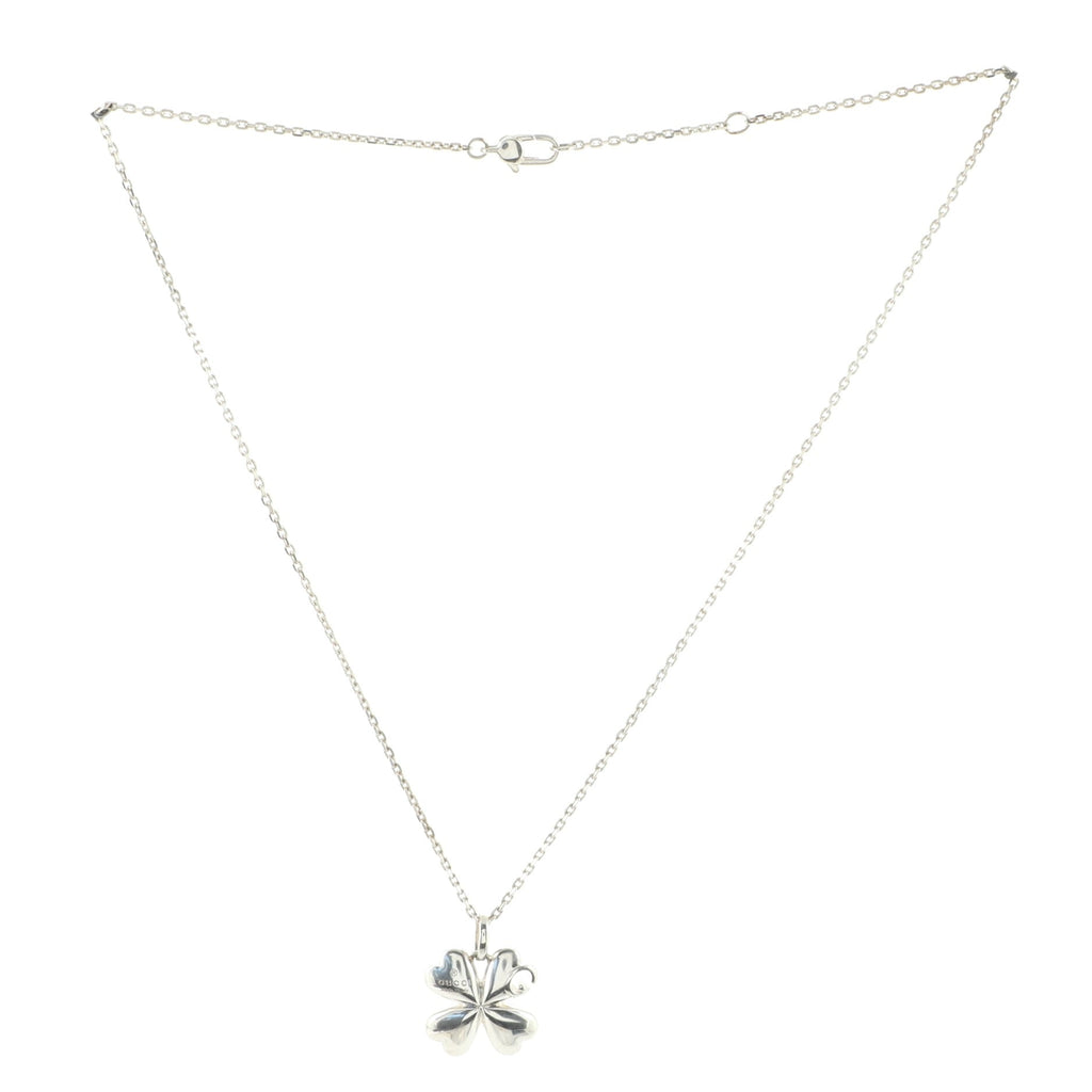Charlotte Clover Pendant Necklace Sterling Silver