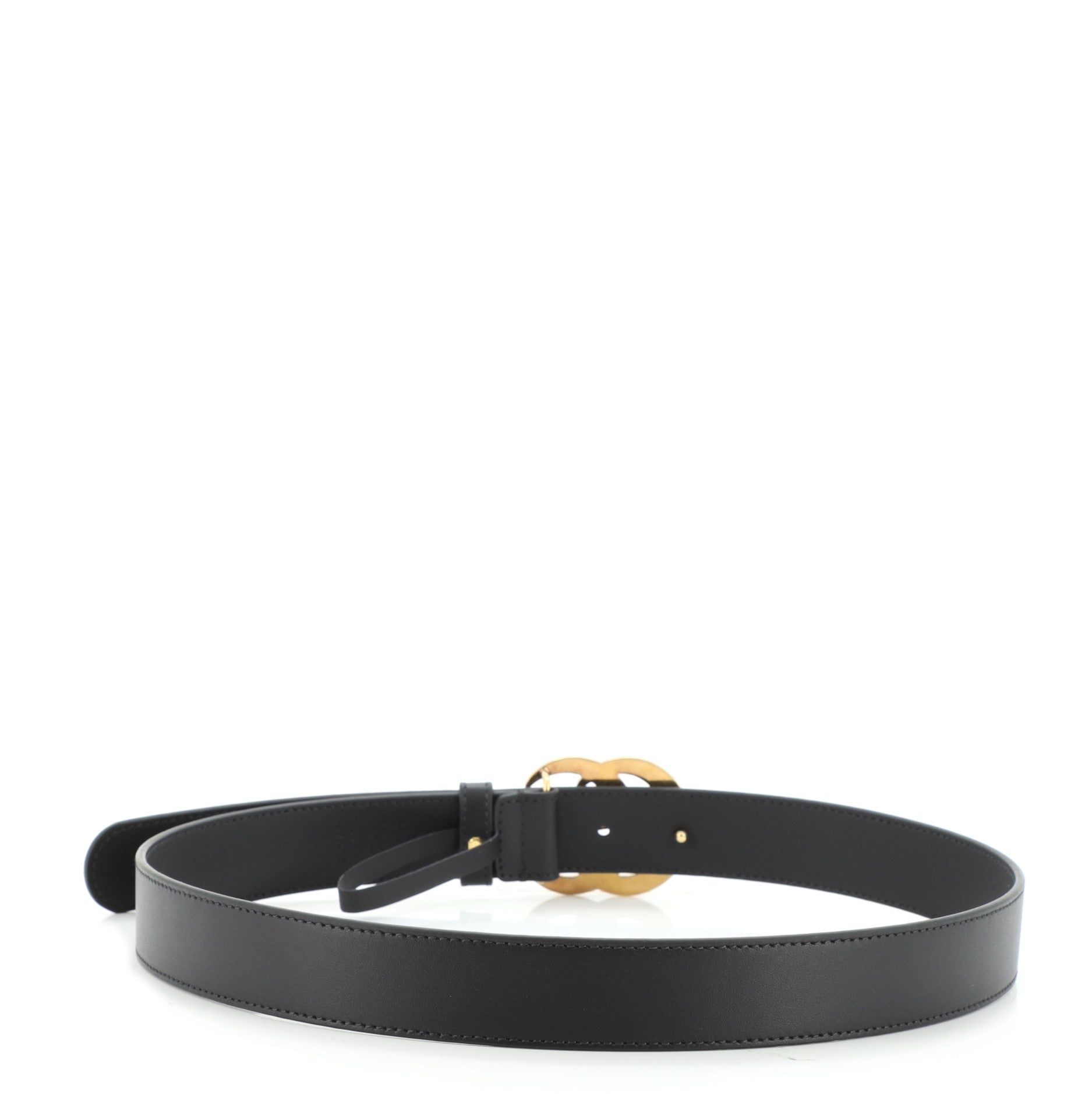 GG Marmont Belt Leather Thin 80