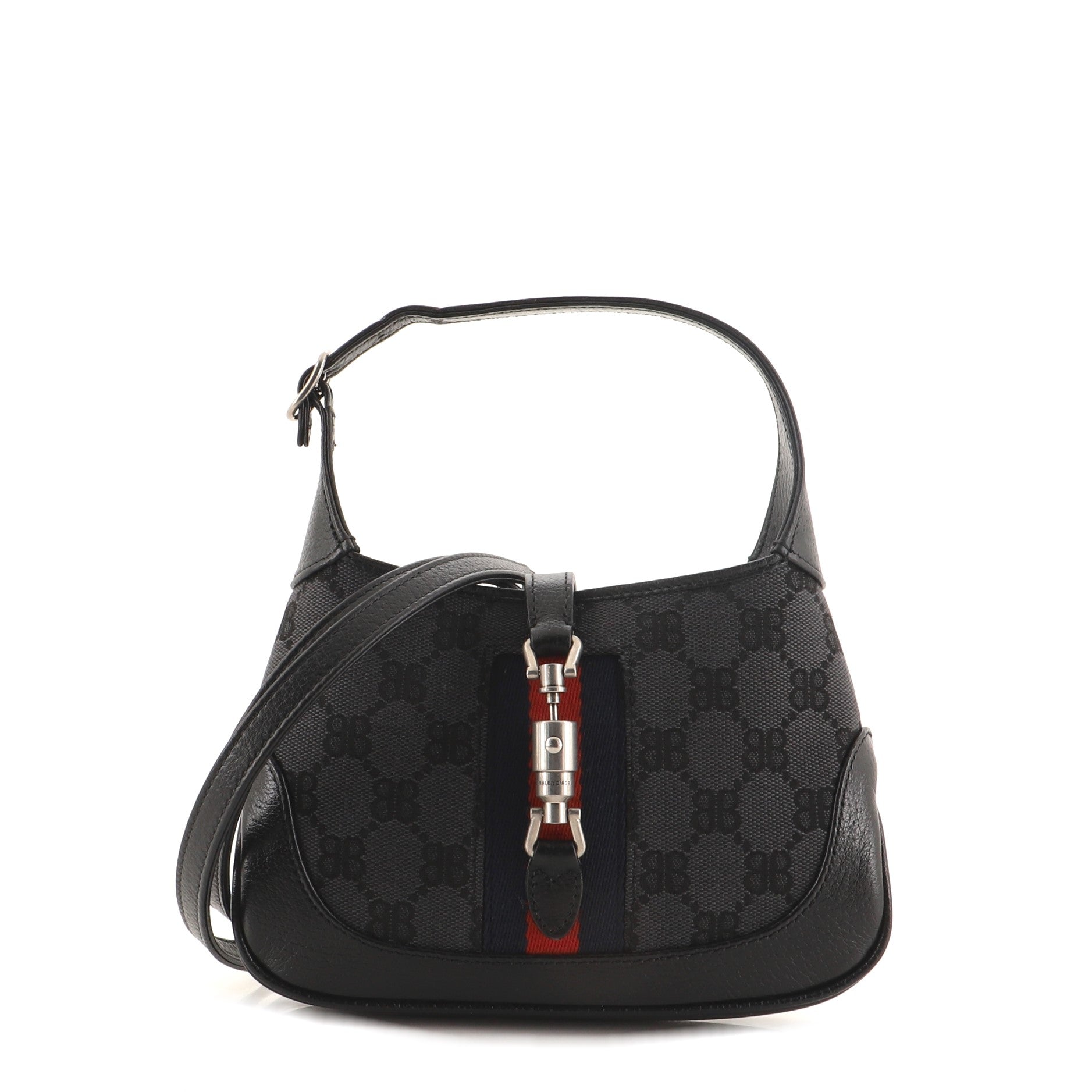 x Gucci The Hacker Project Jackie 1961 Hobo Canvas Mini