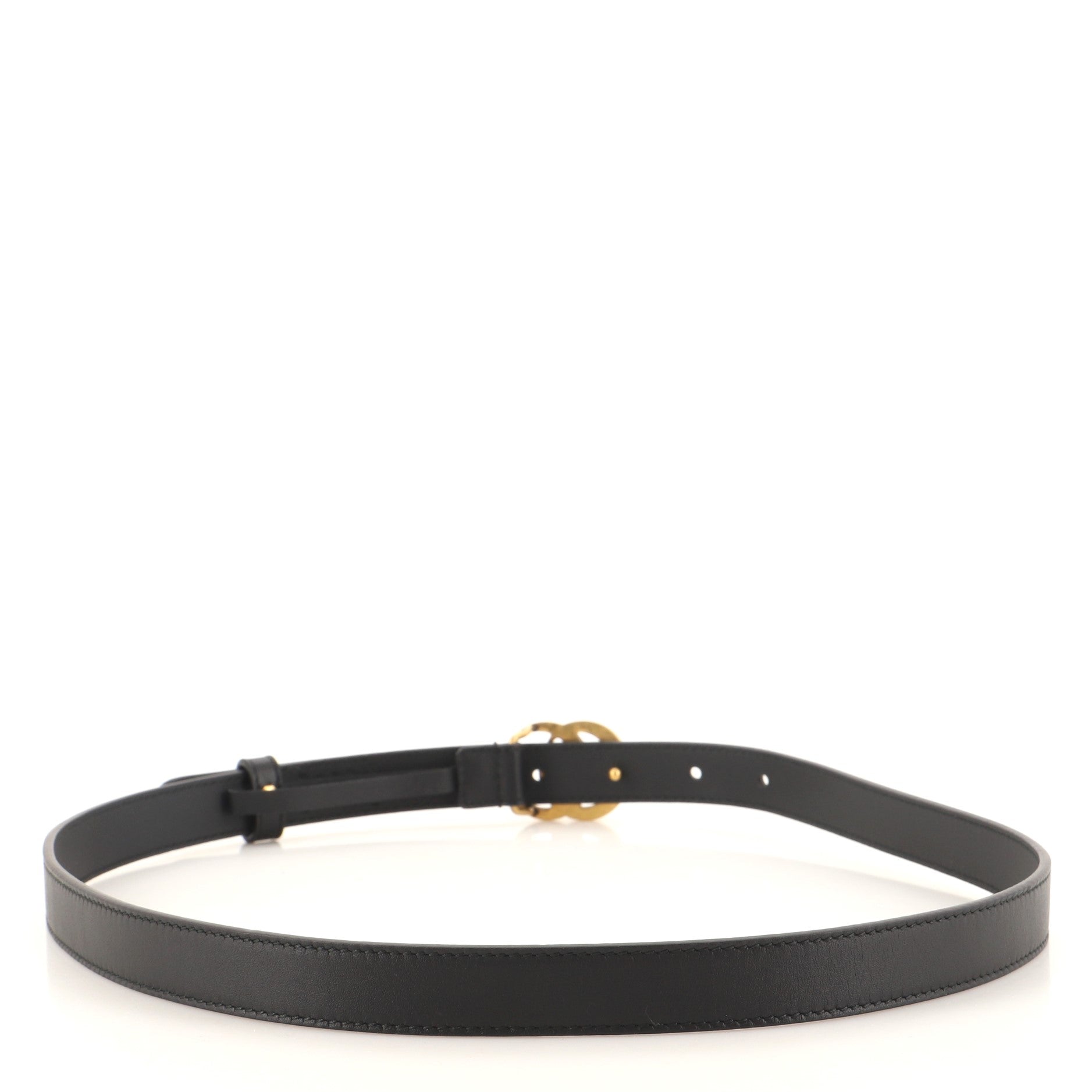 GG Marmont Belt Leather Thin 80