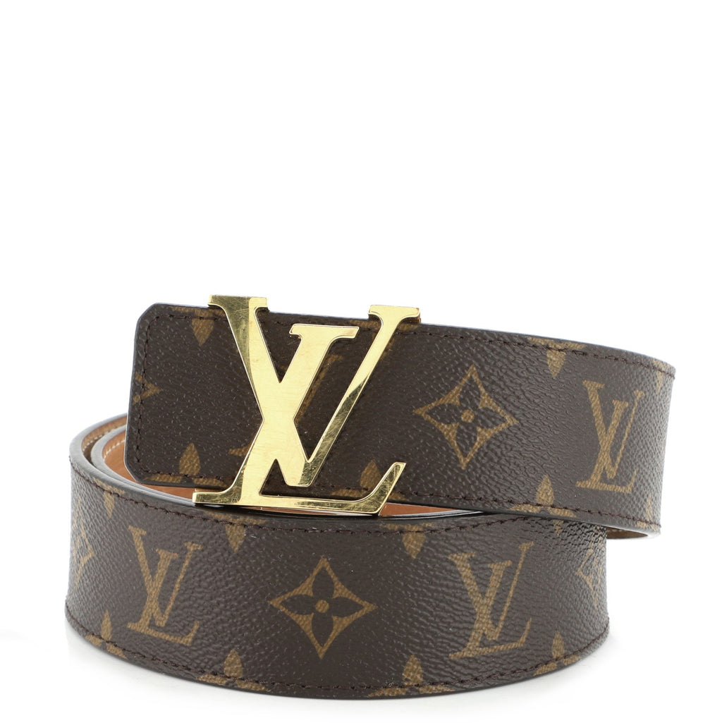 LV Initiales Belt Monogram Canvas Wide 90