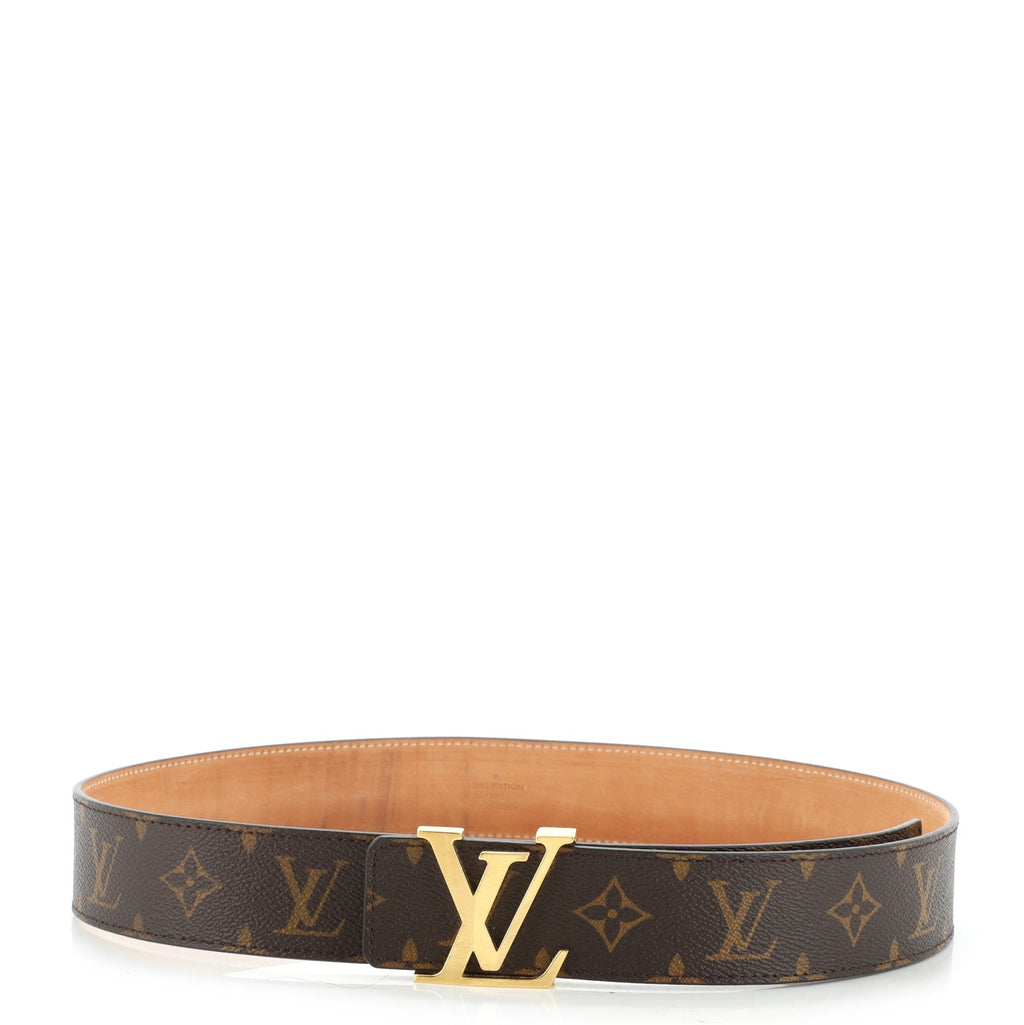 LV Initiales Belt Monogram Canvas Wide 90