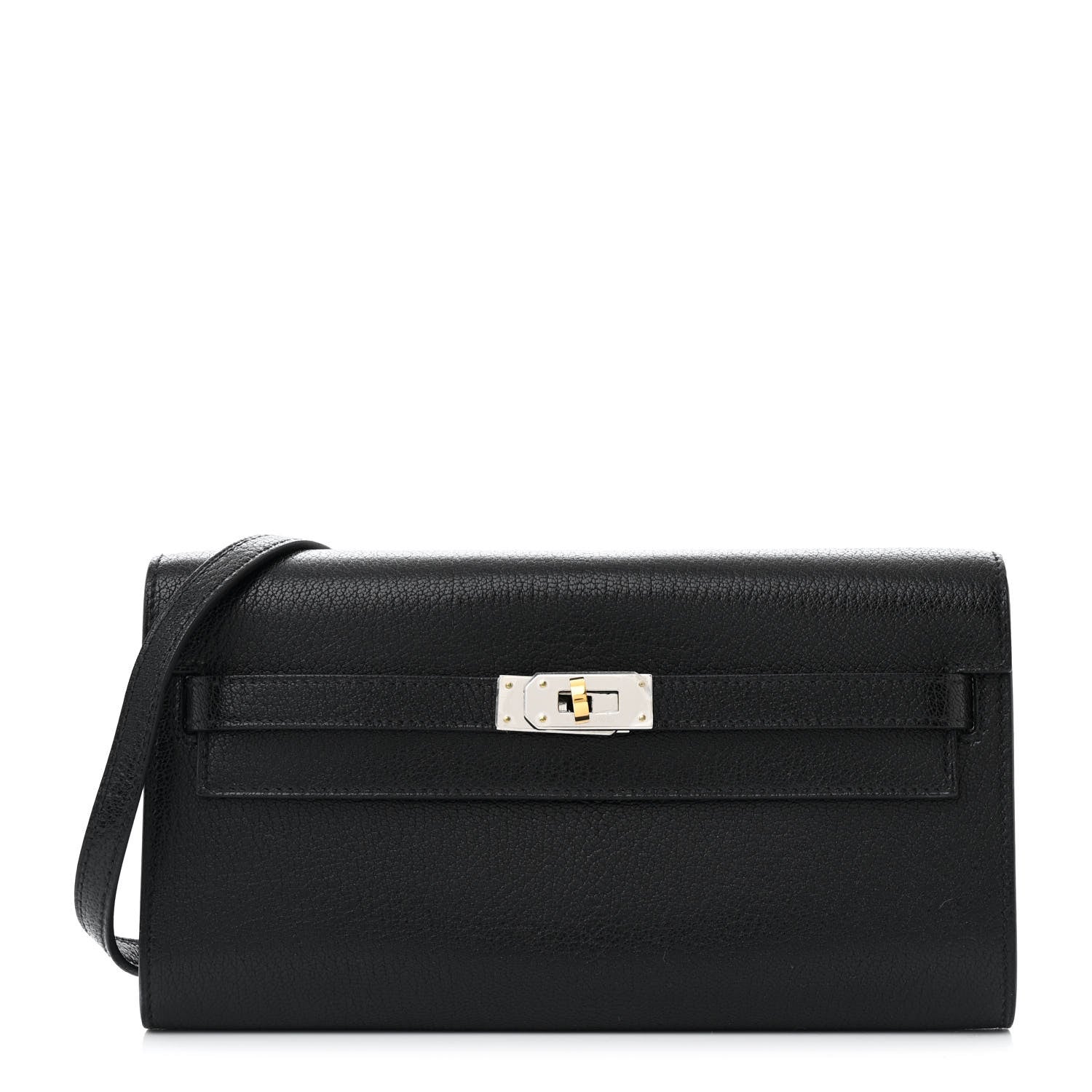 Chevre Chamkila Kelly Wallet To Go Black