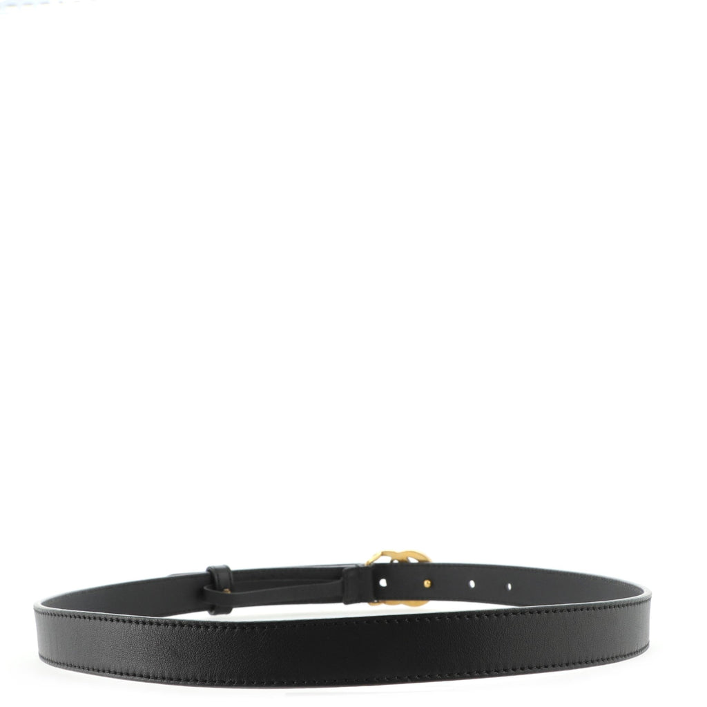 GG Marmont Belt Leather Thin 80