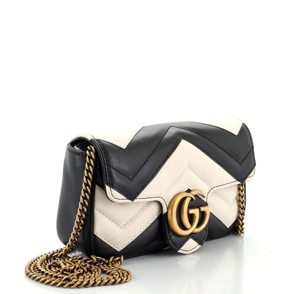GG Marmont Flap Bag Matelasse Leather Super Mini