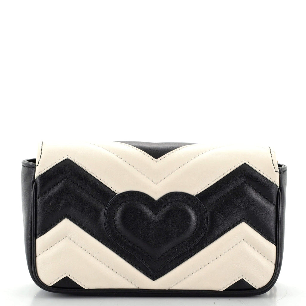 GG Marmont Flap Bag Matelasse Leather Super Mini