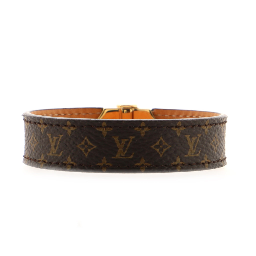 Nano Monogram Bracelet Monogram Canvas and Metal