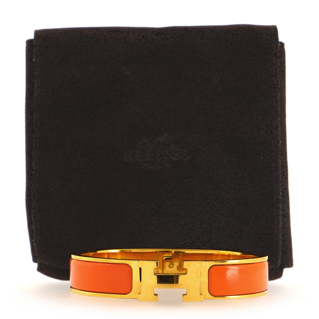Clic H Bracelet Enamel Narrow