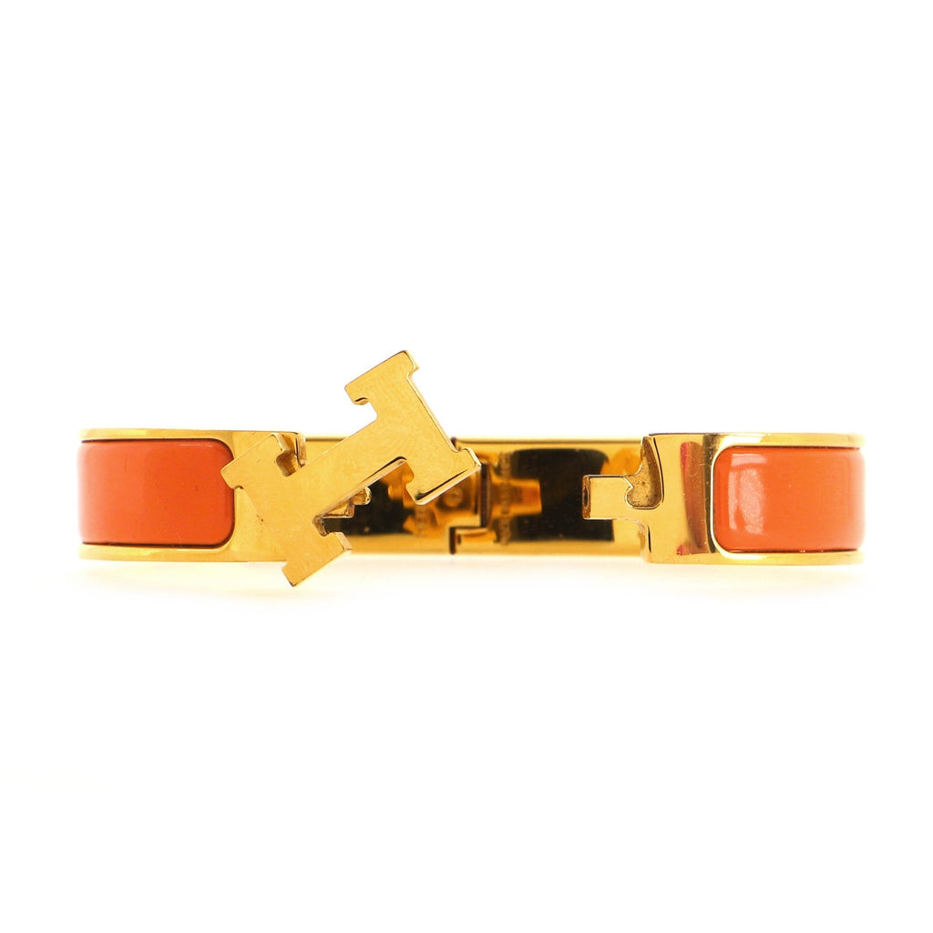 Clic H Bracelet Enamel Narrow