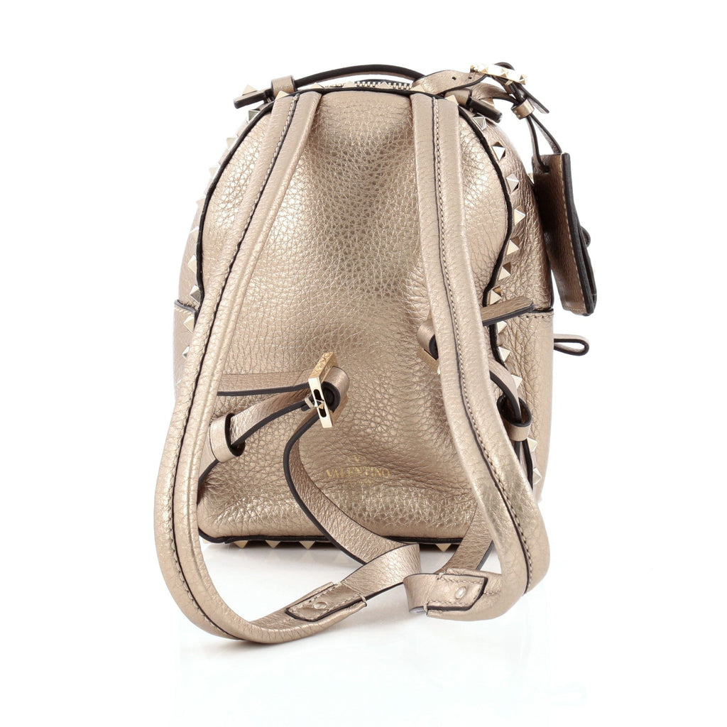 Rockstud Backpack Leather Mini